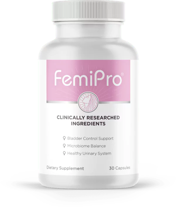 FemiPro Bladder Control Supplement Bottle